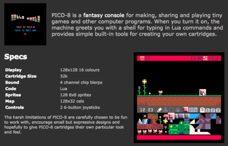 PICO-8, una consola virtual que pone a prueba tu creatividad