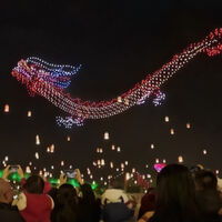Hospitalet quiere hacerle la competencia a China en el Año Nuevo, así que ha montado un espectáculo gratuito con 600 drones