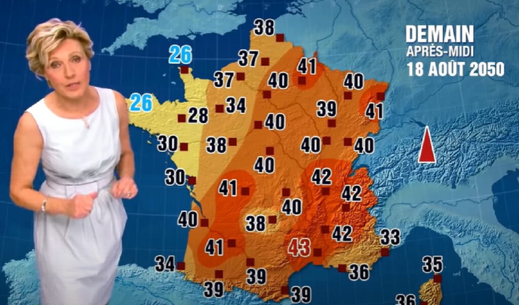 En 2014, la televisión francesa imaginó el agosto de 2050 como un infierno. La ola de calor de esta semana ya lo ha superado
