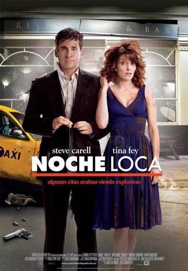 'Noche loca' ('Date night'), cartel y trailer de la comedia que une a Steve Carell y Tina Fey