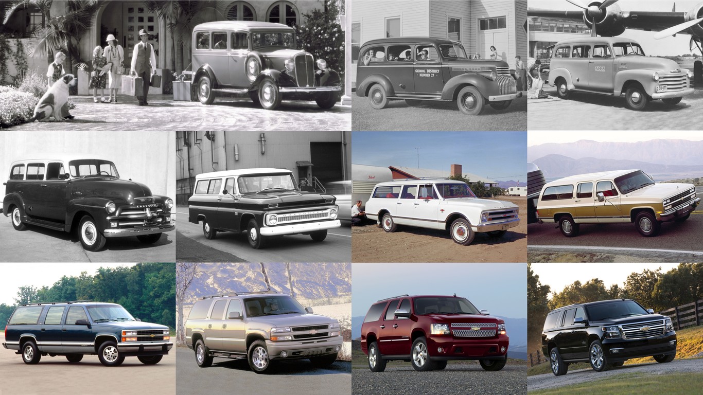Chevrolet Suburban: el modelo que más tiempo lleva produciéndose cumple 85 años