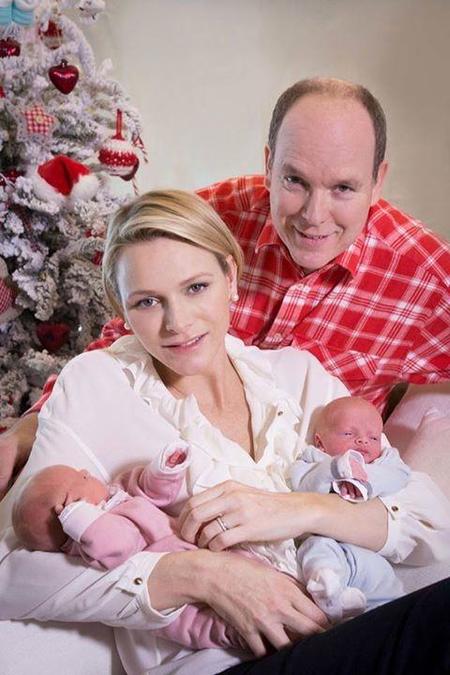 Pero qué monos los hijos de Alberto y Charlene de Mónaco