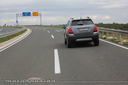 Chevrolet Trax 2013, en carretera