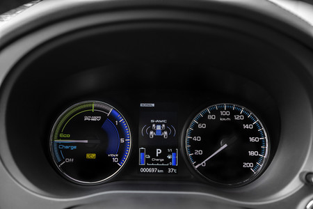 Mitsubishi Outlander PHEV 2019 cuadro mandos