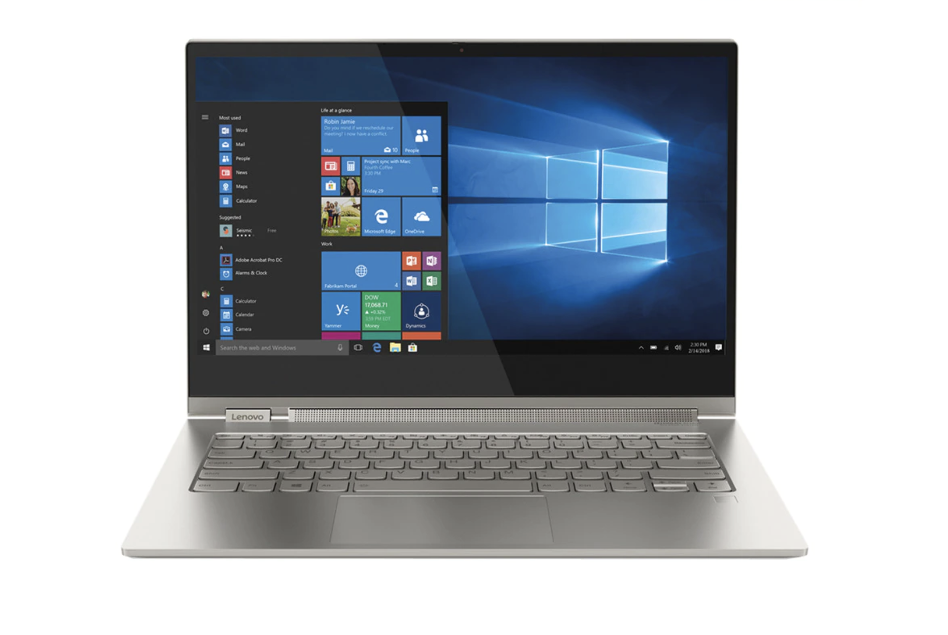 Convertible 2 en 1 Lenovo Yoga C930, i7, 16 GB, 512 GB SSD