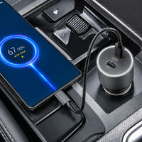 Una hora enchufado y casi la misma batería: el USB del coche tiene una limitación y no es por culpa del cable 