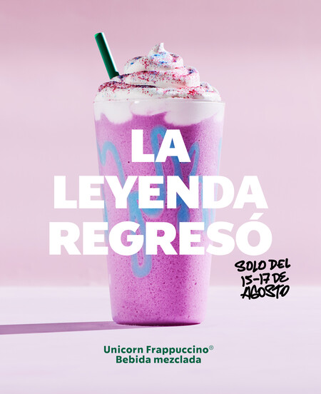 El Unicorn Frappuccino está de vuelta: Rappi y Starbucks reviven la bebida tras casi una década