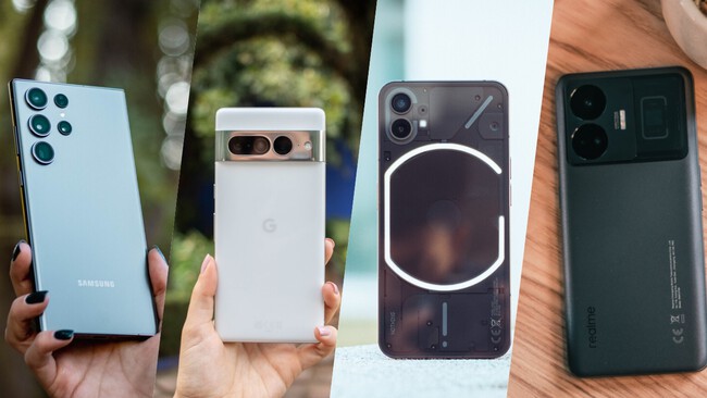 Samsung Google Nothing Realme