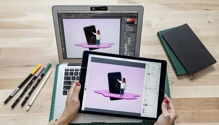 Photoshop ザ・ヴァージ iPad