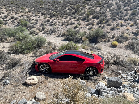 Acura Nsx Accidentado En Las Vegas 4