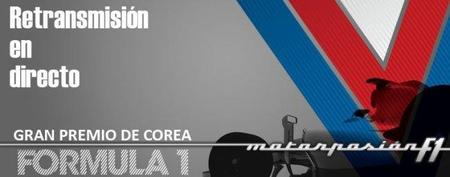 GP de Corea F1 2011: retransmisión LIVE