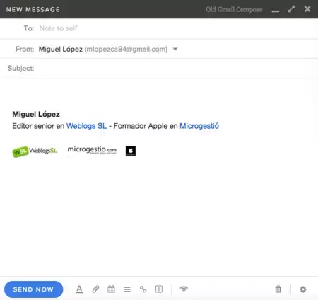 Gmail 作成