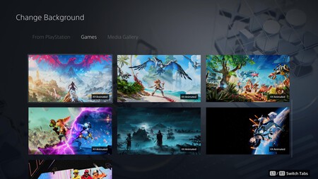 PlayStation da una pequeña alegría a algunos jugadores de PS5 al permitirte incluir fondos animados para