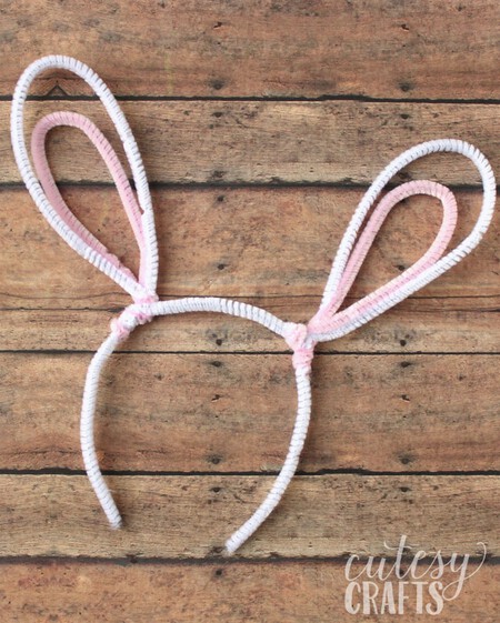 Kids Easter Craft Bunny Ears 02