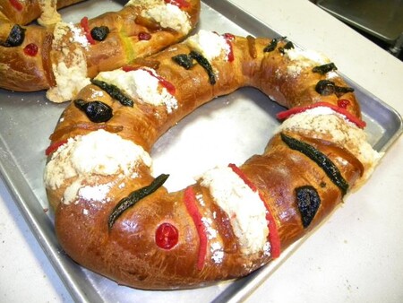 La tradicional Rosca de Reyes