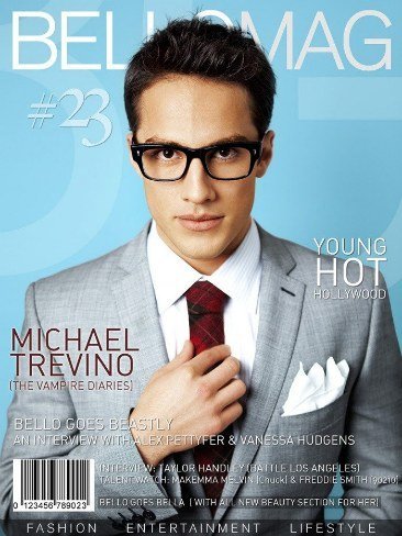Michael Trevino, ¡pero qué bello me eres!