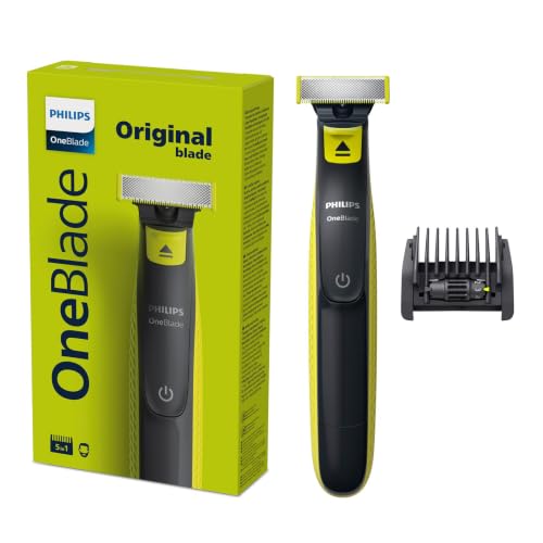 Philips OneBlade Afeitadora y Recortadora Eléctrica de Barba para Hombre