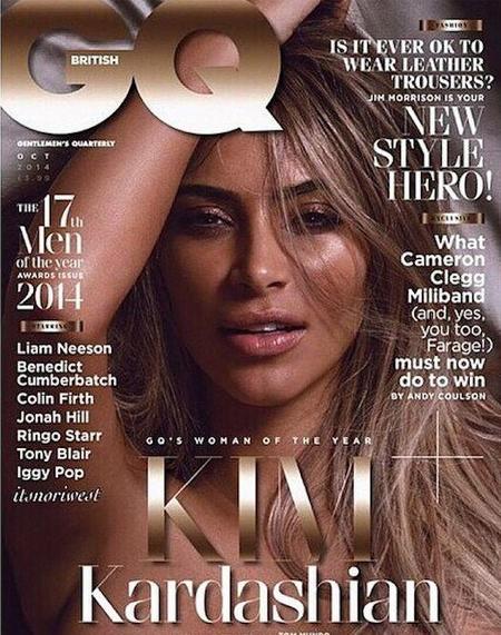 Y luego va Kim Kardashian y se despelota para GQ