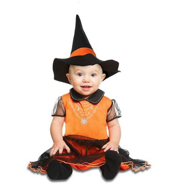 Disfraz Bebé - Brujita Naranja 12-24 meses