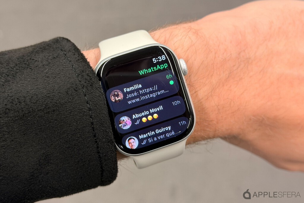 WhatsApp estrena su primera beta en el Apple Watch y esto es todo lo que ganaremos como usuarios WhatsApp estrena su primera beta en el Apple Watch y esto es todo lo que ganaremos como usuarios