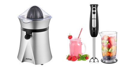 Dos cupones de descuento en Amazon para comprar más baratos una batidora o un exprimidor