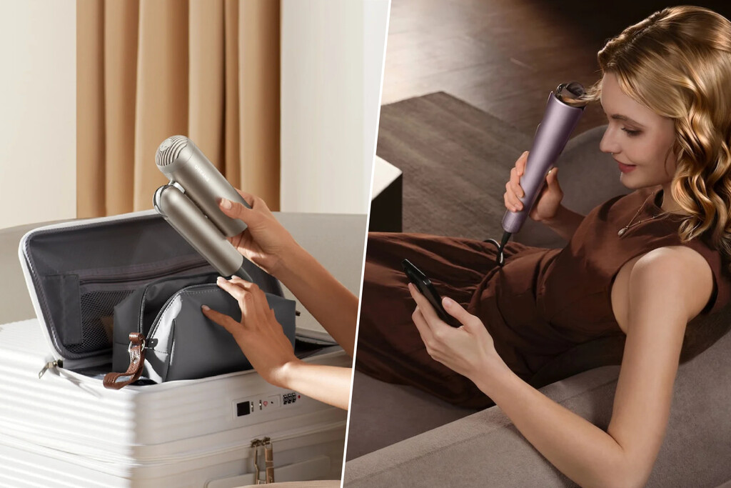 Dreame quiere destronar a Dyson en el cuidado personal: así son sus nuevos secadores plegables y moldeadores de alta velocidad