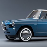 Nobe 100, un eléctrico estoniano de tres ruedas que apela a la nostalgia