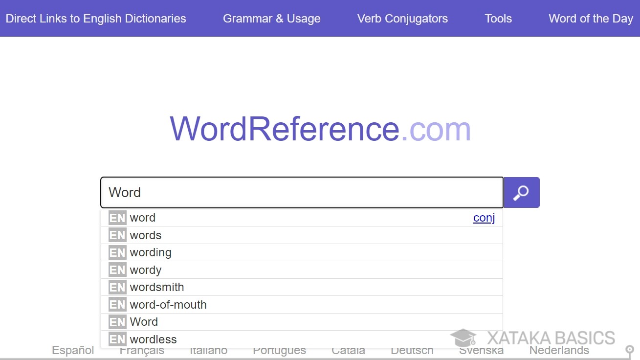 Word Reference qué es y cómo utilizarlo