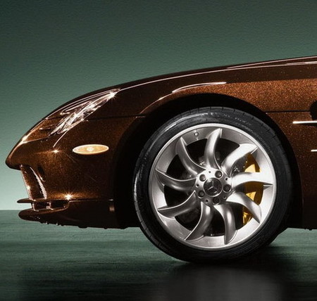 Mercedes SLR McLaren Roadster Marrón