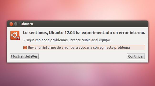 Error de Ubuntu 12.04