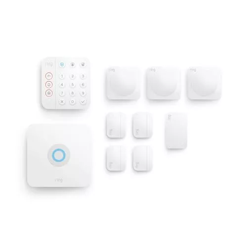 Kit de Ring Alarm - L | Sistema de seguridad para el hogar con alarma y vigilancia asistida opcional 