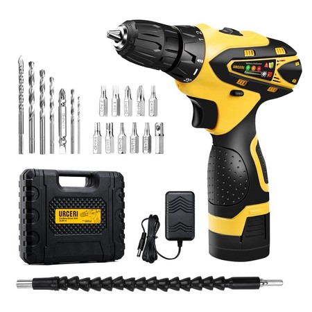 Por 37,99 euros tenemos el oferta flash el taladro y atornillador Urceri de 16,8V en Amazon hasta medianoche