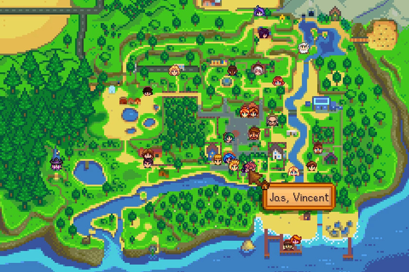 Mapa Stardew Valley