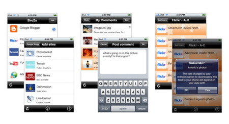 Mejoras en ShoZu para el iPhone