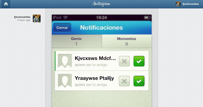 Instagram Web feed