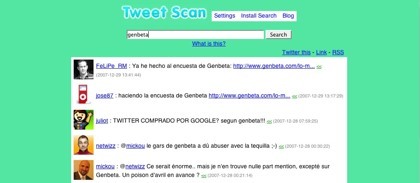 Tweet Scan