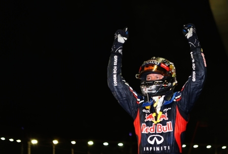 Sebastian Vettel vence en el Gran Premio de Singapur