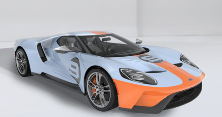 Ford GT Heritage Edition, un homenaje a los GT40 Gulf que conquistaron Le Mans hace 50 años