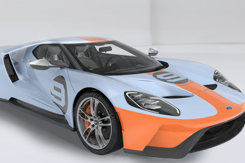Ford GT Heritage Edition, un homenaje a los GT40 Gulf que conquistaron Le Mans hace 50 años