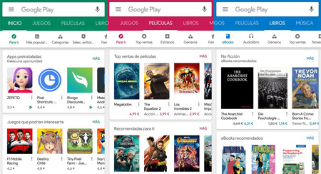 Cambios en Google Play: nuevos colores, tarjetas en reseñas, proteger actualizaciones y más