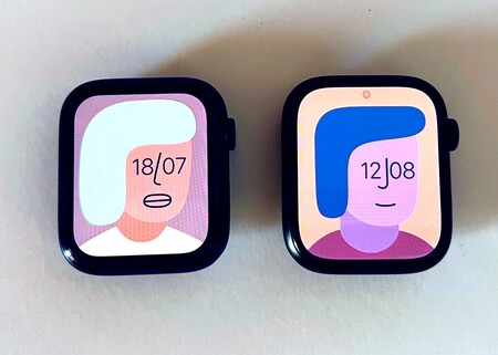 Así de grande es la pantalla del Apple Watch Series 7 comparada con el Series 6 y el Series 3