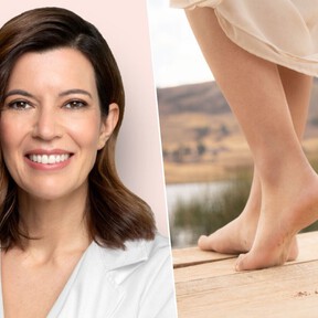 Ana Molina, dermatóloga: "Si hay mucha dureza en los talones, lija suavemente, sin pasarte y nunca sobre grietas abiertas" 