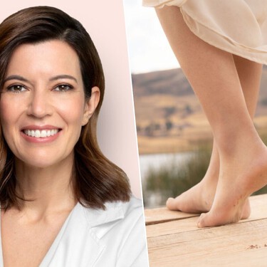 Ana Molina, dermatóloga: "Para mantener los talones sin grietas hay que aplicar crema todas las noches, pero no cualquiera, una que tenga urea, ácido láctico o ingredientes queratolíticos que mejoren la dureza"