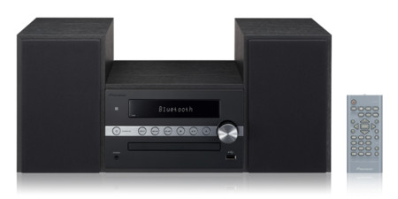 Pioneer X-CM56, una minicadena clásica con lector de CDs, Bluetooth y NFC