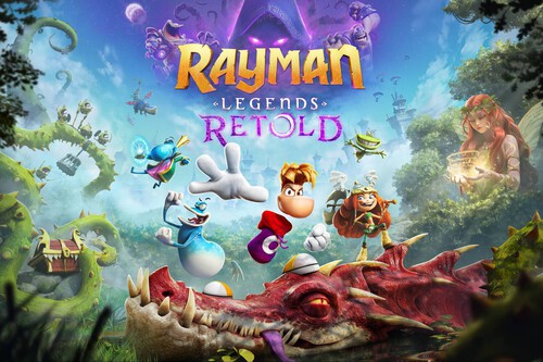 He jugado dos horas a Rayman Legends Retold. Ubisoft ha hecho magia con este remake que se siente una aventura nueva igual de imprescindible