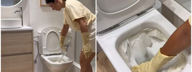 María Fernández, experta en limpieza: "Para limpiar el sarro del borde del inodoro rellena los bordes con papel de cocina" 