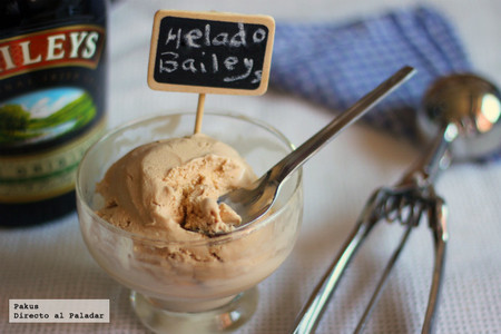 Helado de Baileys. Receta