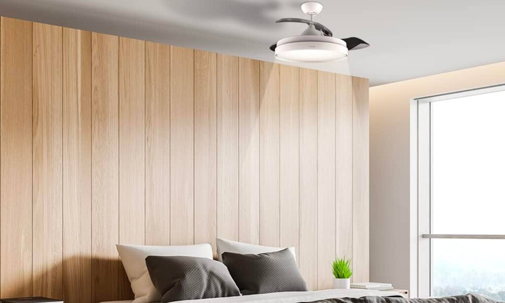 Llega el mal tiempo y este ventilador de techo, en oferta en Amazon, puede servir para mantener el calor en tu hogar