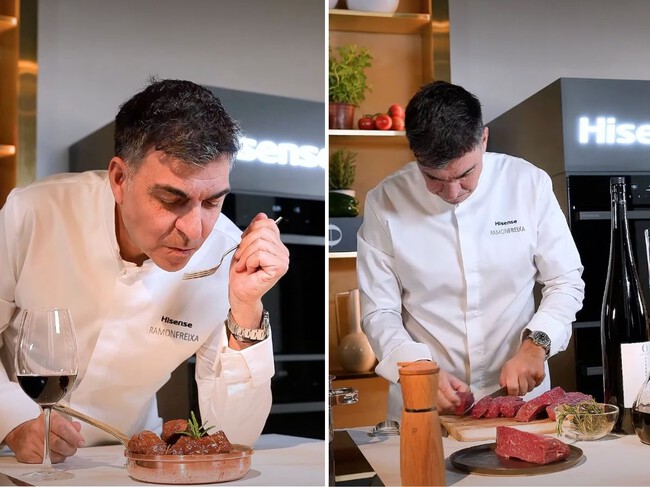 Ramón Freixa, chef, sobre el mejor guiso de ternera: “A mitad de cocción añadimos los champiñones botón”