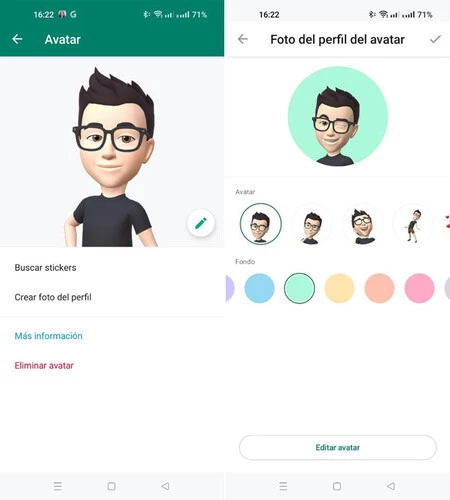 Los avatares de WhatsApp ya están aquí: esto es lo que puedes hacer con ellos